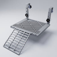 Turtle Basking Platform with Ramp Adjustable Hanging Turtle Platform with Suction Cups for Reptile Keepers
