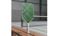 Ergonomic Grip Fiberglass Pickleball Paddle Non-Slip Handle Fiberglass Pickleball Paddles Shock Absorption Sports Equipment for Professionals, Beginners