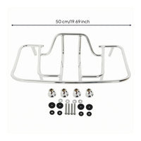 Motorcycle Rear Luggage Rack Rectangular Shape Rear Luggage Rack Rust Resistant Motorcycle Cargo Carrier for GL1800