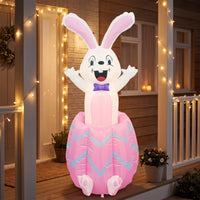 Inflatable Figure Festive Lawn Inflatable Bright Outdoor Christmas Decoration for Easter