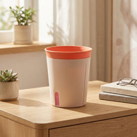 Plant Pots for House Plants and Indoor Plants, Self Watering Indoor Plant Pot with Visible Water, Nordic Style Flower Pots, Anti-Fall Design