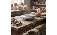 360 Degree Rotation Pottery Banding Wheel Silent Fluid Rotation Pottery Turntable Sturdy and Long-Lasting Sculpting Turntable Anti-Slip Design for Potters, Sculptors, Hobbyists, Display