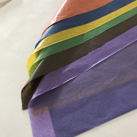 Colored Waxed Paper for DIY Crafts, Gift Wrapping, and Apparel Packaging