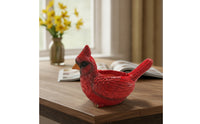 Cardinal Planter Textured Bird Planter Plant Pot Indoor Flowerpot Vibrant for Succulent Enthusiasts, Windowsill, Shelf