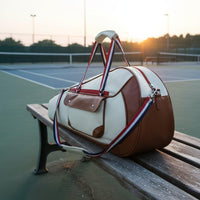 Large Capacity Tennis Racket Bag Multi Carry Badminton Racket Bag Side Pocket Sports Gear