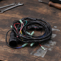 Outboards Wiring Harness Marine-Grade Wiring Harness with Connector Heavy-Duty for Boat Owners