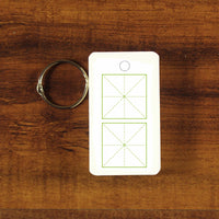 Blank Colored Flashcards with Iron Ring, 50 Sheets, for Vocabulary and Pinyin Learning, English Word Notebook, Memo Pad