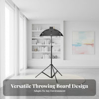 Throwing Target Easy to Hang Throwing Target Set Regulation Size Steel Tip Set for Professionals, Beginners, Home, Outdoor, Party