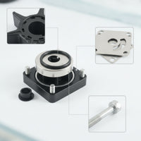 Complete Liquid Pump Repair Kit with Housing Comprehensive Impeller Repair Kit with Housing Heavy-Duty Easy for Boat Owners
