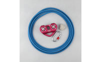 Climbing Pulley with Carabiner Certified Heart-Shaped Pulley Hardware for Crisis Workers