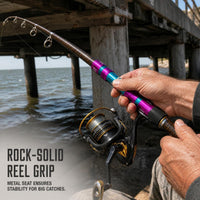 Carbon Fiber Long-Range Surf Fishing Rod with Reel Set for Saltwater and Freshwater