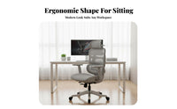 Lumbar Support Ergonomic Chair with Headrest High spine-office Furniture Adjustable Armrests Tilt Function for Remote Workers, gaming enthusiasts, Students, Workstation, Gaming, Study Room