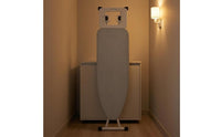 Metal Frame Folding Ironing Board Padded Foldable Ironing Board Anti-Slip Feet Compact Storage