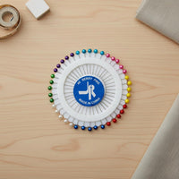 40 Pieces Pearl Head Pins DIY Pearl Head Pin Sharp Round Pin Holder for Dressmaking