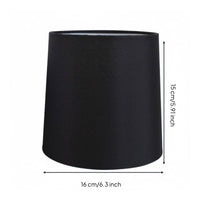 Textile Lamp Shade DIY Friendly Textile Lampshade Easy Installation E27 Replacement Shade for Bedroom, Study