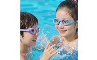 Leak-Proof Kids Swim Goggles Waterproof Swimming Goggles Wide View Eyewear Adjustable for Children, Toddlers, Pool Practice