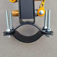 Clamp Mount Front Bike Child Seat Compact Front Scooter Child Seat Adjustable Toddler Bike Saddle