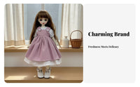 BJD Doll Dress Available 30cm Doll Outfit Design Toy Accessory for Hobbyists, Kids, Imaginative Play