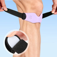 Targeted Compression Patella Strap Adjustable Knee Strap with Support Pad Supportive Ventilated for Runners, Athletes, Running, Basketball, Training