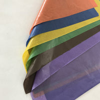 Colored Waxed Paper for DIY Crafts, Gift Wrapping, and Apparel Packaging