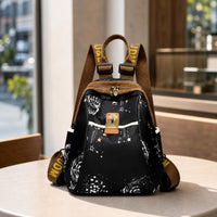 Casual Backpack Lightweight Backpack with Side Pockets Tear-Resistant Daypack for Commuters, Moms, Travel
