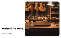 Crystal Abrasive Fret Leveling File Hard-Wearing Guitar Fret Leveler Ergonomic Design for Guitarists, Music Enthusiasts, Repair Shop