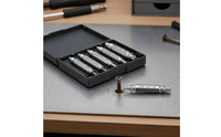 5 Pieces High-Speed Steel Damaged Screw Remover Kit Wear Resistant Broken Bolt Extractor Bits Included Storage Case for DIY Enthusiasts