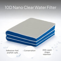 Aquatic Habitat Nano Fiber Biochemical Filter Sponge
