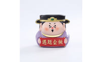 Figurine Pen Holder Compact Desk Pencil Cup Cute for Office, Students