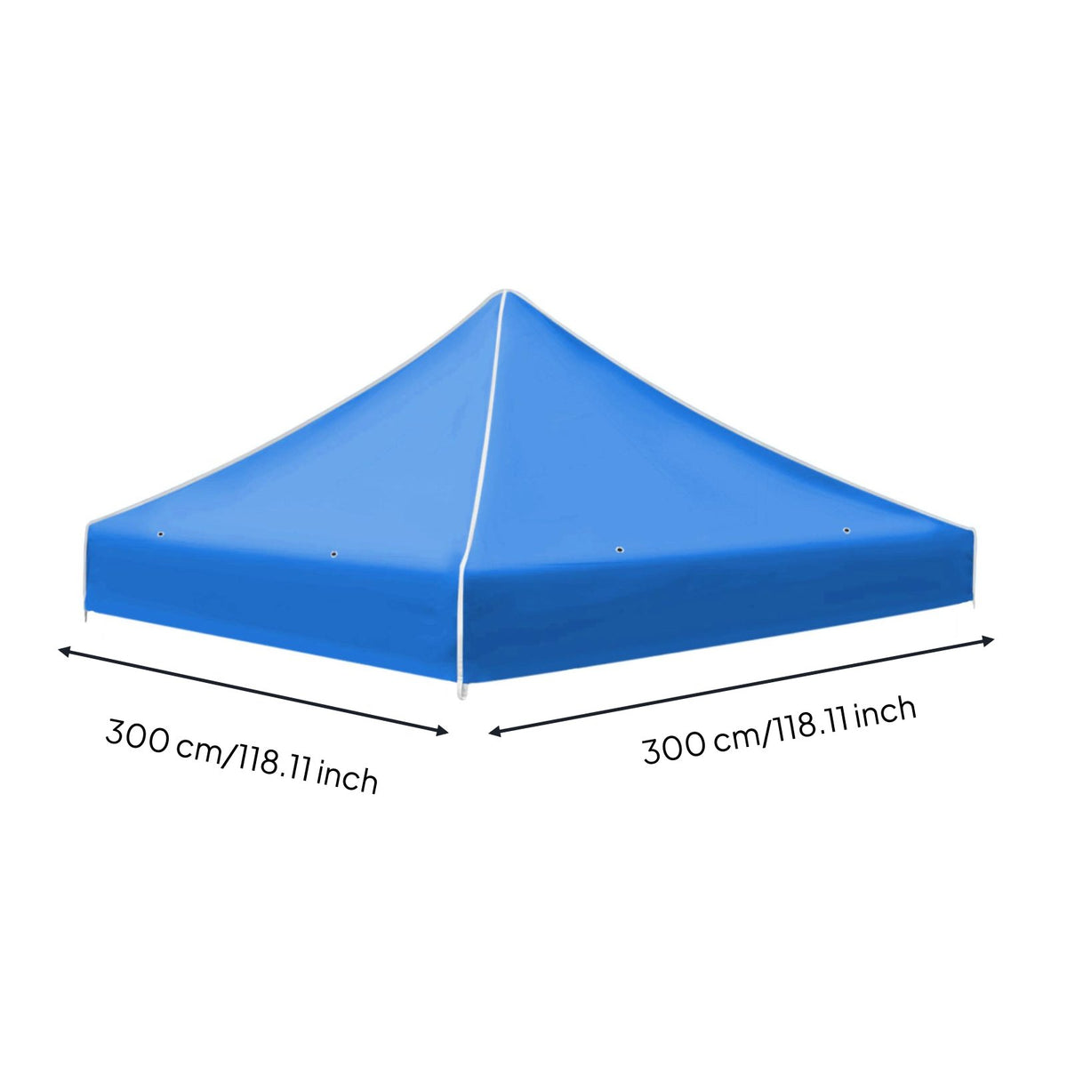 Replacement Canopy Top Foldable Gazebo Canopy Cover Protection Outdoor Cover for Backyard