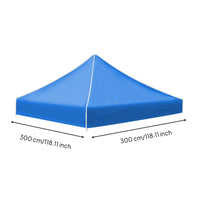 Replacement Canopy Top Foldable Gazebo Canopy Cover Protection Outdoor Cover for Backyard