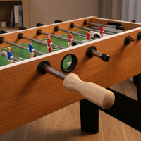 8 Pieces Easy-to-Install Foosball Table Handle with Screws Contoured Foosball Handle with Screws Tapered Sports Equipment Comfortable for Game Room