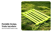 Portable Agility Ladder Lightweight Speed Training Ladder for Field