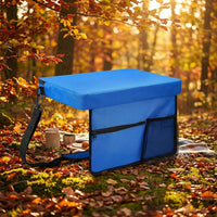 Seat Cushions and Portable Seat Pads for Camping Hiking, Waterproof Cushion Picnic Mat with Carry Handle, 600D Oxford Cloth Beach Mat, Sit Mat