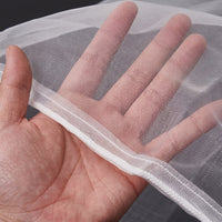 White Vegetable Garden Netting, Reusable for Vegetable Crops, Vegetable and Plant Protection in PE, 5-Year Lifespan