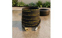Pressure Washer Hose with Push-to-Connect Fittings Flexible High-Pressure Cleaning Hose Reinforced for Vehicle Washing