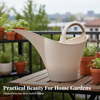 Long Spout Watering Can Large Capacity Watering Can Easy to Refill 2L Garden Waterer for Gardeners, Office Workers, Balcony, Patio, Greenhouse