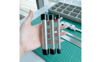 100 Pieces Cylindrical Storage Tube with End Caps Reusable Clear Plastic Tube with End Caps Packaging Long-Lasting Sturdy