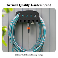 Garden Hose Hanger Space-Saving Garden Hose Holder Easy Installation Water Pipe Storage Hook for Homeowners, Workshop Owners, Yard, Patio, Garage