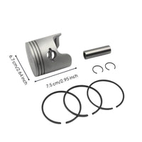 Marine Outboard Piston Kit Replacement Piston Assembly Engine Parts Direct Fit Original Performance for Boat Owners