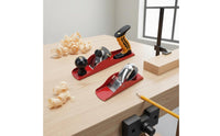 2 Pieces Carpenter Plane Set Metal Hand Plane Smooth Planing Carpentry Tools for Woodworkers