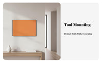 No-Drill Installation Electric Meter Box Cover Does Not Damage Walls Electric Meter Box Decorative Painting Easy to Install Electrical Panel Concealer Frame Simple Design for Interior Decorators, DIY Enthusiasts, Living Room, Hallway, Entryway, Basement