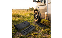 2 Pieces Wheel Ramps with Carrying Bag Leveling Car Ramp Heavy Duty Tire Lift for Camping