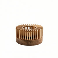 Wooden Tea Warmer Stable Tea Warmer with Slatted Frame Tabletop