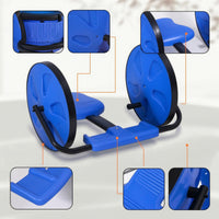 Hand-Operated Riding Car Stable Rideriding Toy with Side Wheels Compact Balance Rideriding Toy for Kids, Young Children, Playroom, Backyard