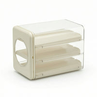 Egg Dispenser with Rolling Trays Clear Tray Food-Grade for Kitchen