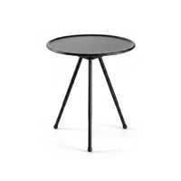 Compact Round Folding Table Space-Saving Adjustable Folding Table Stable for Storage
