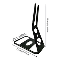 Hub Mount Bike Stand Insertable Bike Repair Stand Steel Construction for Cyclists, Garage