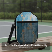 Portable Design Pickleball Paddle Cover Lightweight Neoprene Racket Sleeve Zipper Closure for Outdoor