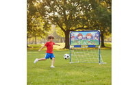 Easy Assembly Kids Portable Soccer Goal Stable Frame Indoor Outdoor Soccer Set Parent-Child Interaction Children's Football Training Net for Toddlers, Beach, Backyard